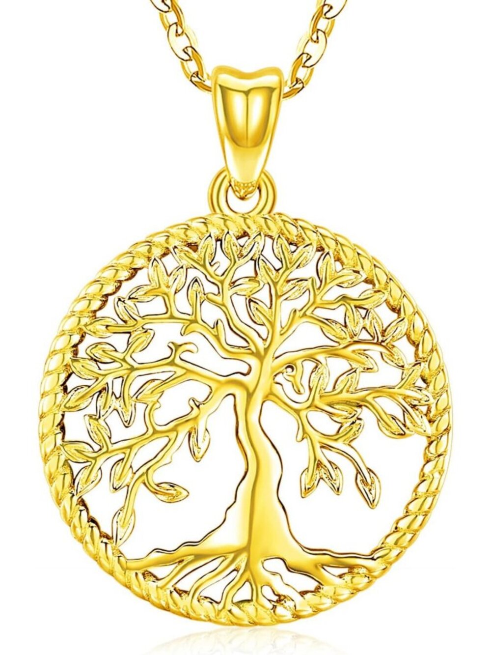 Sterling Silver Tree of Life Necklace Pendant for Women - Meaningful Gift